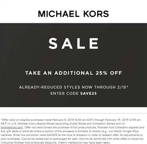 michael kors 50 off coupon|michael kors discount codes.